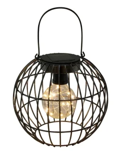 Dehner Solar-Drahtglühbirne, ca. Ø20,5/H17,5 cm