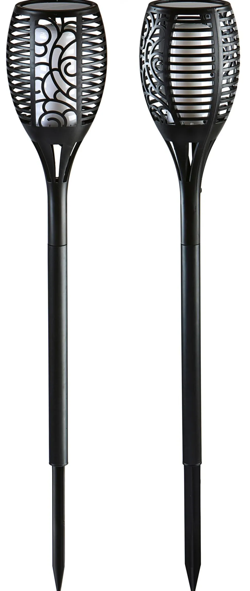 Dehner Solar-Flammenfackel Jumbo, ca. Ø12/H75 cm