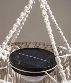 Dehner Solar-Hängelampe Amara, ca. Ø26/H70 cm