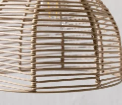 Dehner Solar-Hängelampe Mila, ca. Ø26/H22 cm