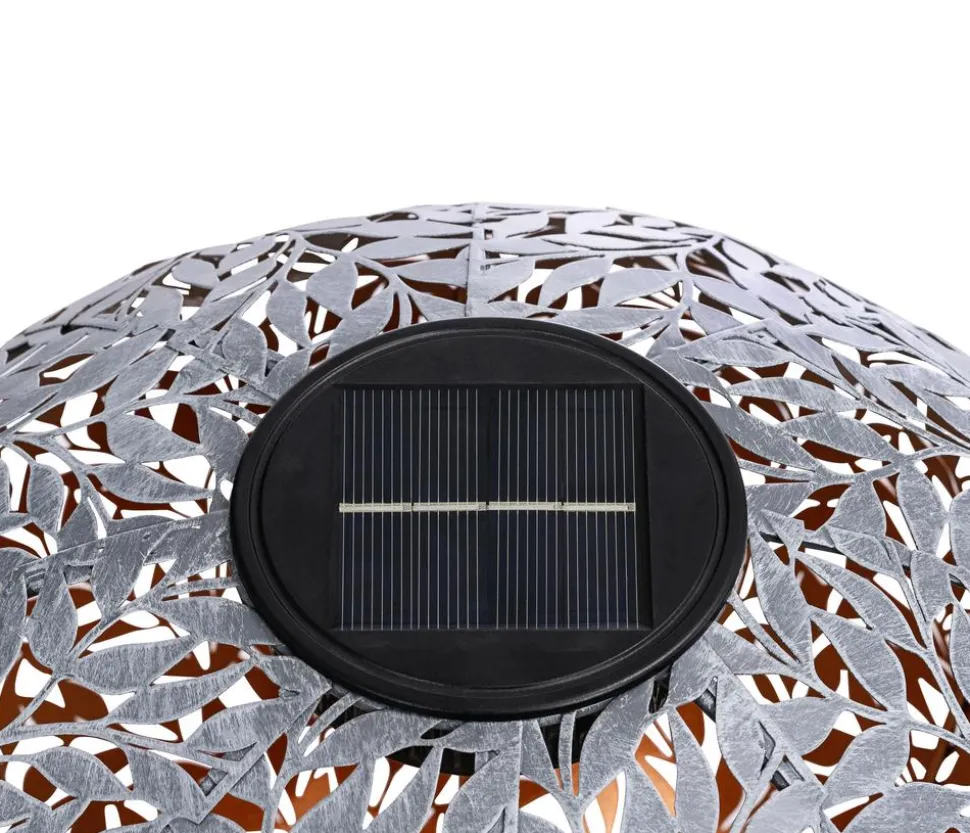Dehner Solar-Kugelleuchte Lugano