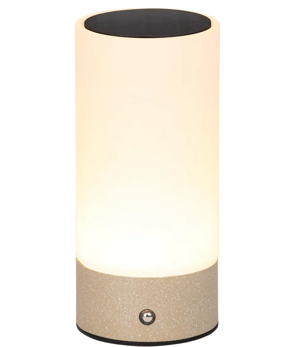 Dehner Solar-Lampe Levi, ca. Ø9/H20 cm