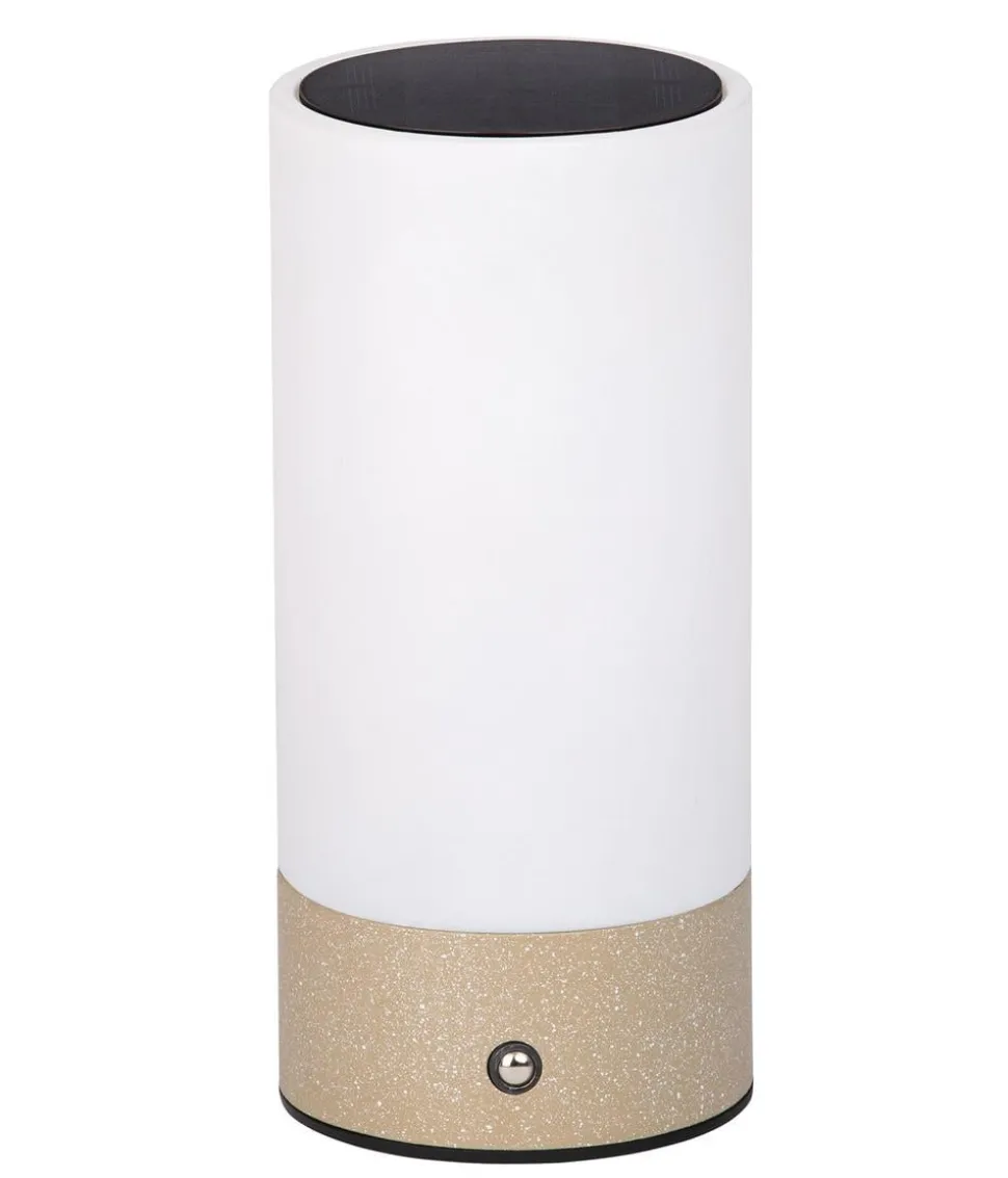 Dehner Solar-Lampe Levi, ca. Ø9/H20 cm