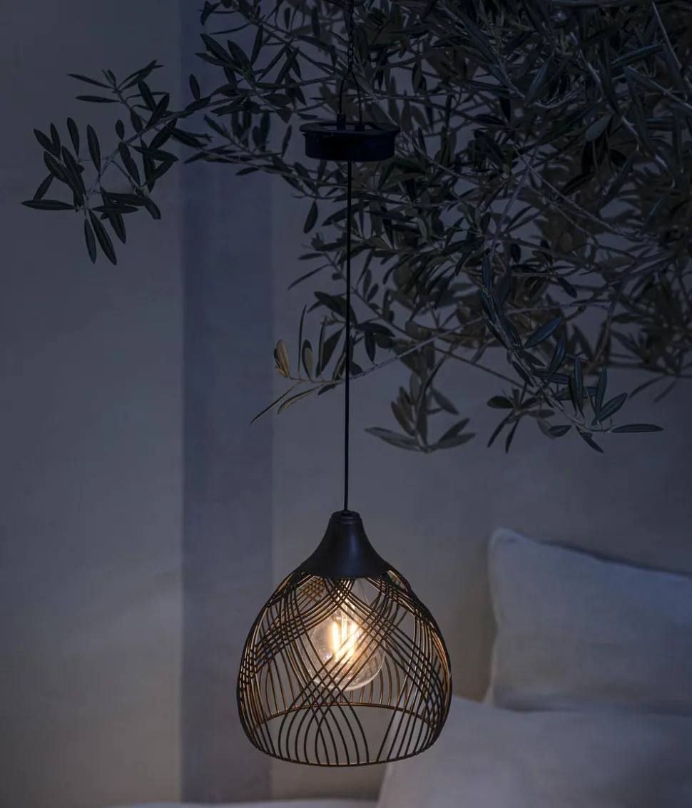 Dehner Solar-Lampe Romy, ca. Ø18/H19 cm