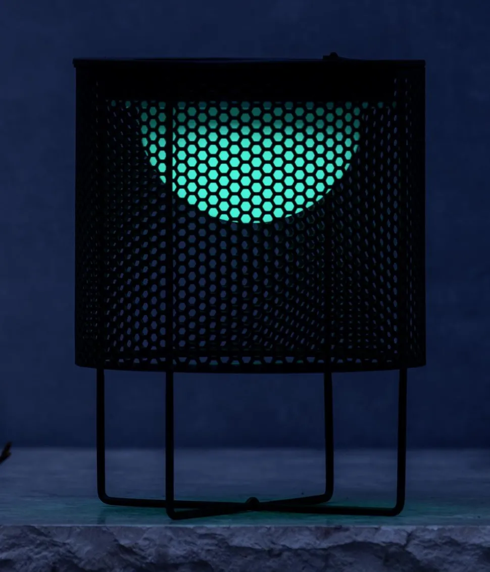 Dehner Solar-Laterne Heli, ca. Ø20/H26 cm