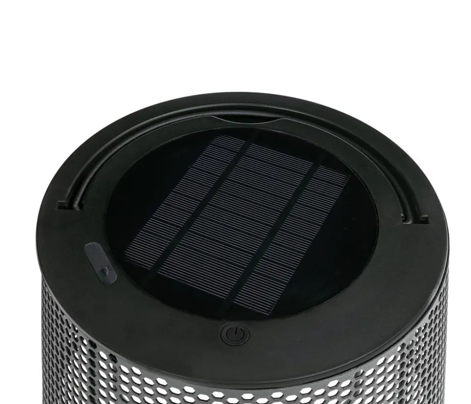 Dehner Solar-Laterne Heli, ca. Ø20/H26 cm