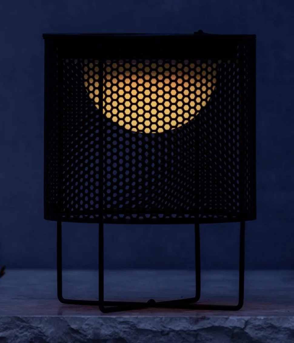 Dehner Solar-Laterne Heli, ca. Ø20/H26 cm