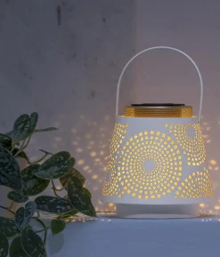 Dehner Solar-Laterne Liva, ca. Ø18/H17 cm