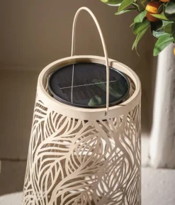 Dehner Solar-Laterne Olea, ca. Ø20/H32 cm