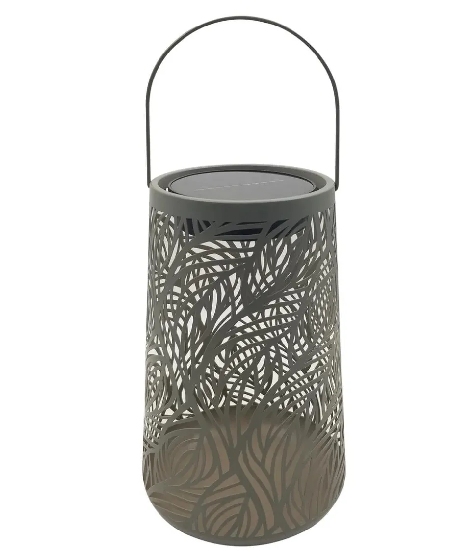 Dehner Solar-Laterne Olea, ca. Ø20/H32 cm