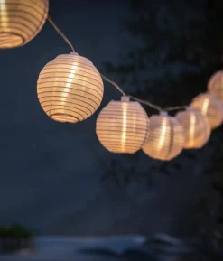 Dehner Solar-Lichterkette Lampion