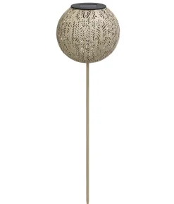 Dehner Solarstab-Kugelleuchte Chiara, ca. Ø15/H51 cm