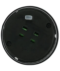 Dehner Solar-Tischleuchte, gerillt, ca. Ø6,1/H8,8 cm