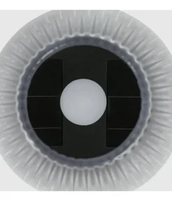 Dehner Solar-Tischleuchte, gerillt, ca. Ø6,1/H8,8 cm
