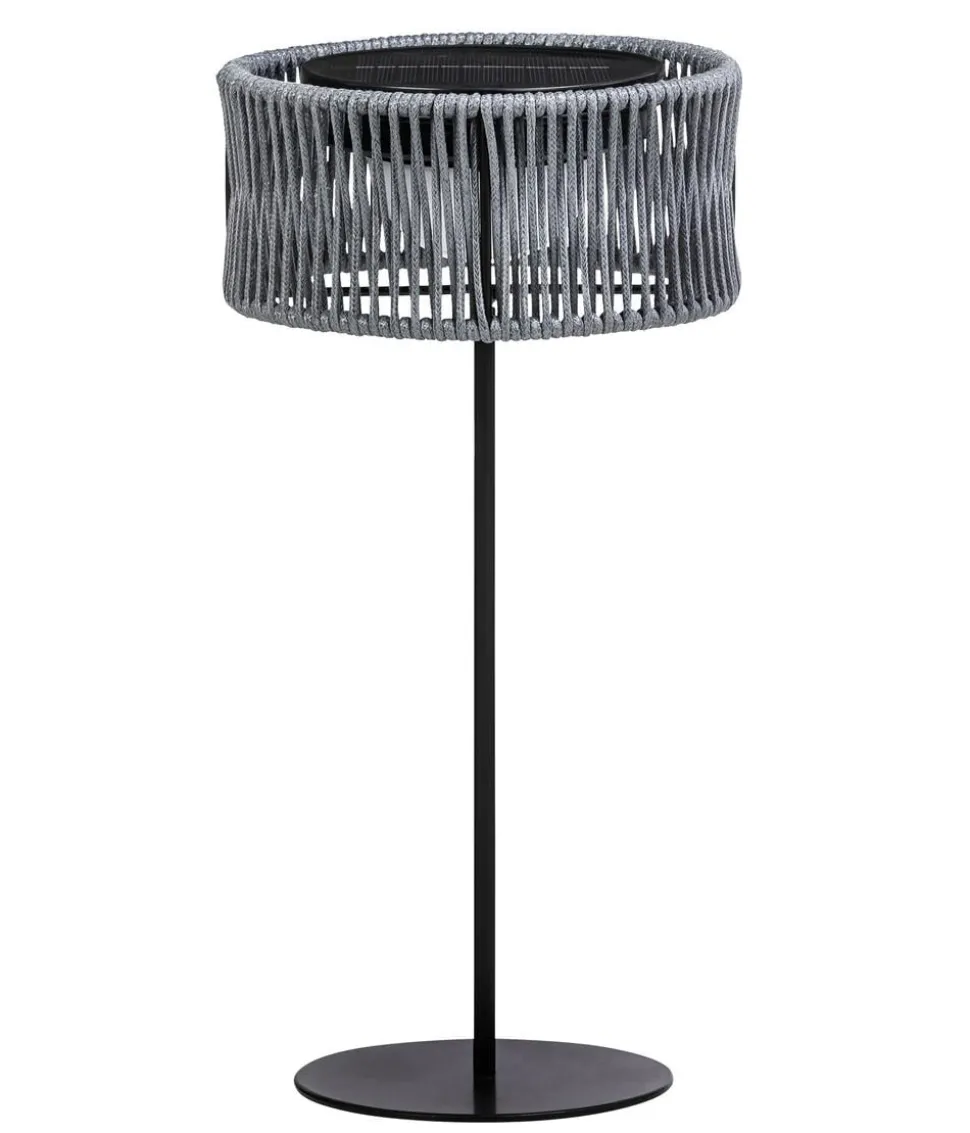 Dehner Solar-Tischleuchte Tyra, ca. Ø17/H35 cm