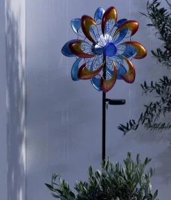 Dehner Solar-Windrad Molino, ca. Ø35/H128 cm