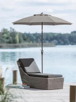 Dehner Sonnenschirm Kos, rund, ca. Ø220 cm