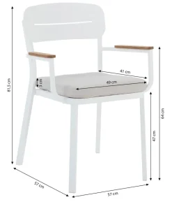 Dehner Stapelstuhl Marbella