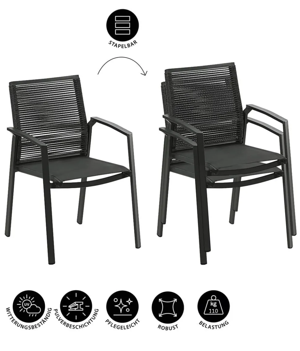 Dehner Stapelstuhl Monaco