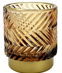 Dehner Tischdeko-Set, weiß/gold, 4-teilig