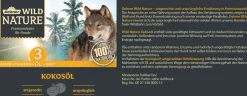 Dehner Wild Nature BARF-Ergänzungsfutter für Hunde Kokosöl