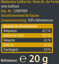 Dehner Wild Nature Katzensnack, gefriergetrocknet