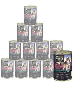 Dehner Wild Nature Nassfutter für Hunde Hochmoor Senior, 11 x 150 g