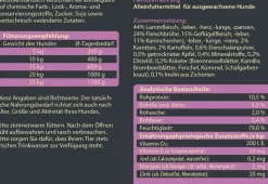 Dehner Wild Nature Nassfutter für Hunde Hochmoor Senior, 11 x 150 g