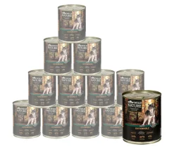 Dehner Wild Nature Nassfutter für Hunde Unterholz Adult, Wildschwein