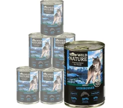 Dehner Wild Nature Nassfutter für Hunde Hochmoor Adult, Ente
