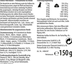 Dehner Wild Nature Nassfutter für Hunde Unterholz Adult, 11 x 150 g
