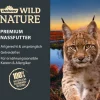 Dehner Wild Nature Nassfutter für Katzen Unterholz Senior, Wildschwein, 16 x 100 g
