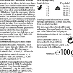 Dehner Wild Nature Nassfutter für Katzen Hochmoor Adult, Ente & Pute, 16 x 100 g