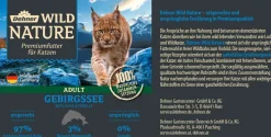 Dehner Wild Nature Nassfutter für Katzen Probier-Set, 8 x 400 g