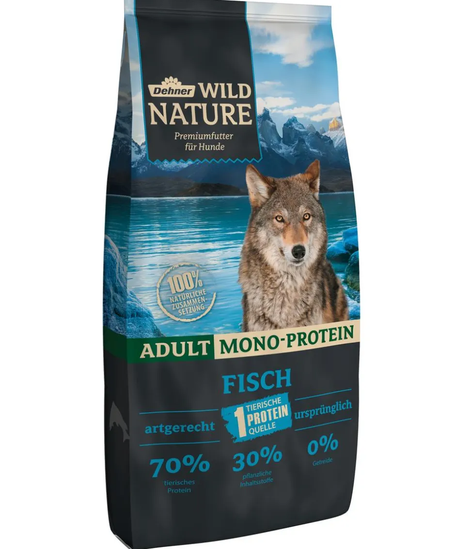 Dehner Wild Nature Trockenfutter für Hunde Mono-Protein Adult