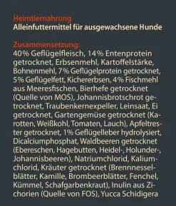 Dehner Wild Nature Trockenfutter für Hunde Hochmoor Adult