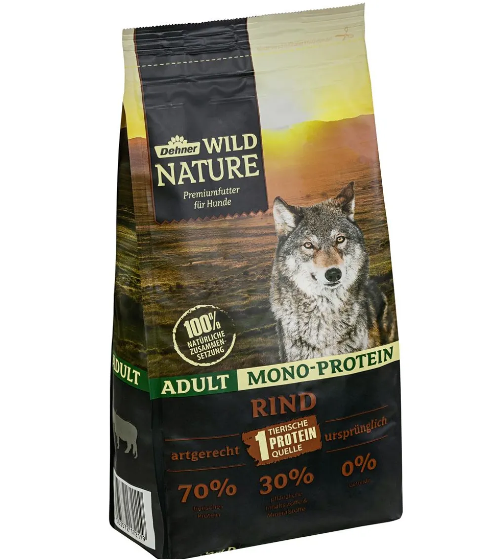 Dehner Wild Nature Trockenfutter für Hunde Mono-Protein Adult