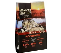 Dehner Wild Nature Trockenfutter für Hunde Hochmoor Senior