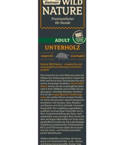 Dehner Wild Nature Trockenfutter für Hunde Unterholz Adult