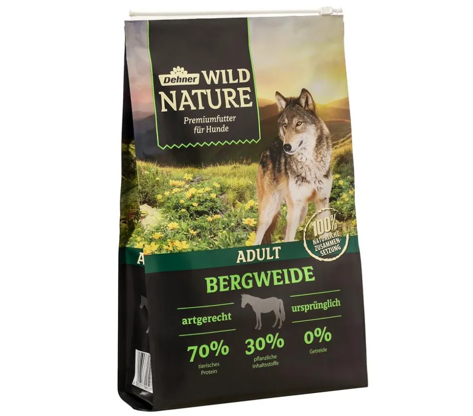 Dehner Wild Nature Trockenfutter für Hunde Hochmoor Adult
