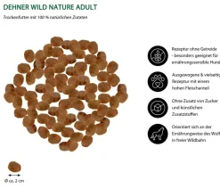 Dehner Wild Nature Trockenfutter für Hunde Hochmoor Adult