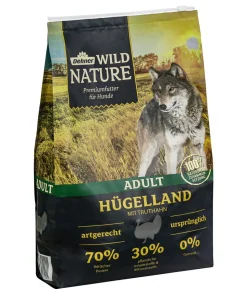 Dehner Wild Nature Trockenfutter für Hunde Hügelland Adult, Truthahn