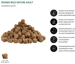Dehner Wild Nature Trockenfutter für Katzen Hochmoor Adult, Ente