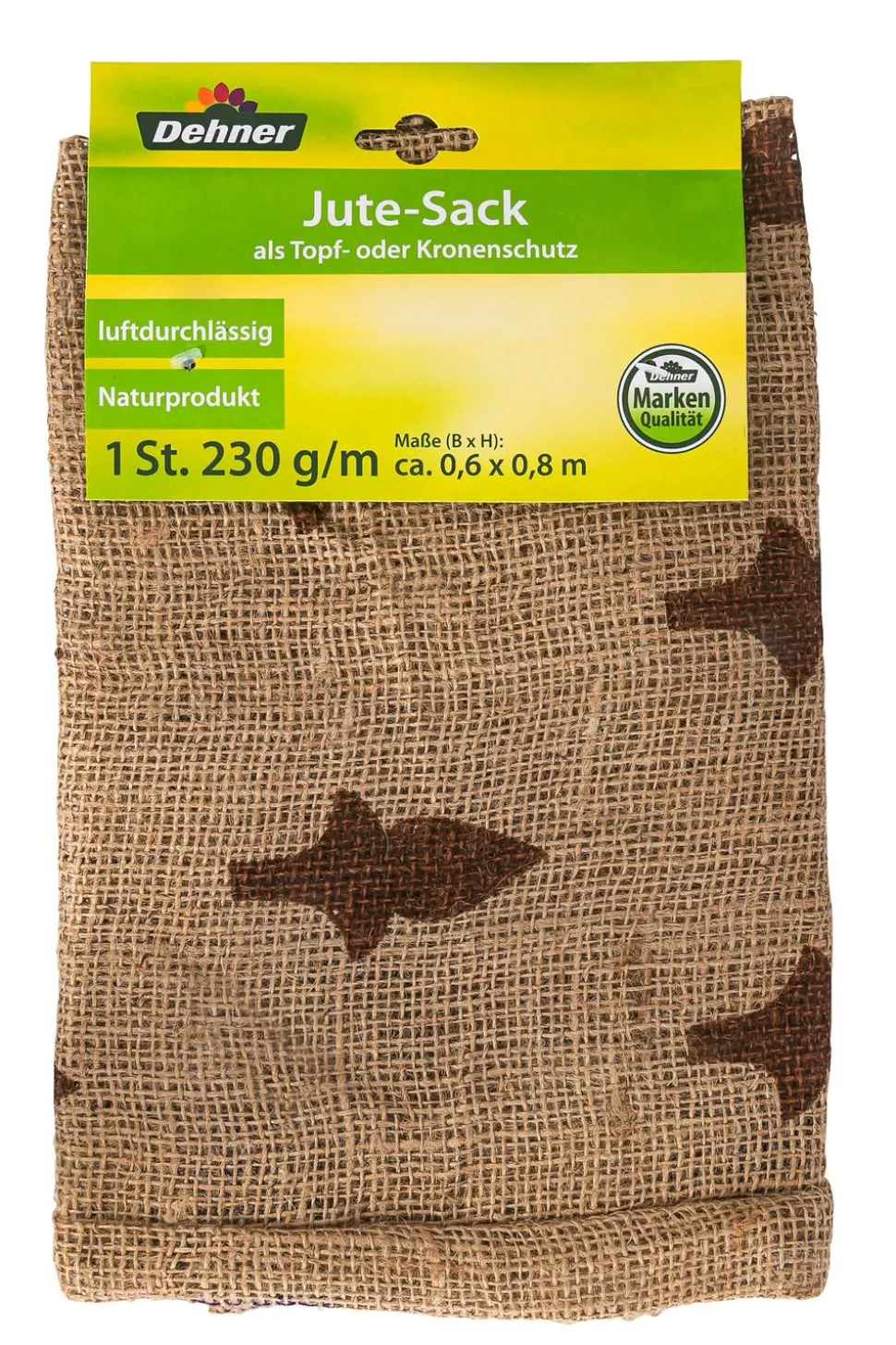 Dehner Winterschutz Jute-Sack mit Relief