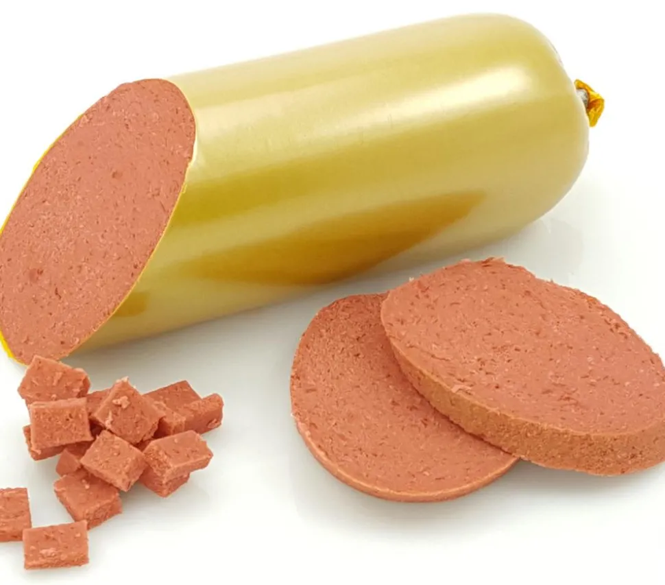 DeliBest Sensi Pet Nassfutter für Hunde Adult, Fleischrolle, 2 x 400 g