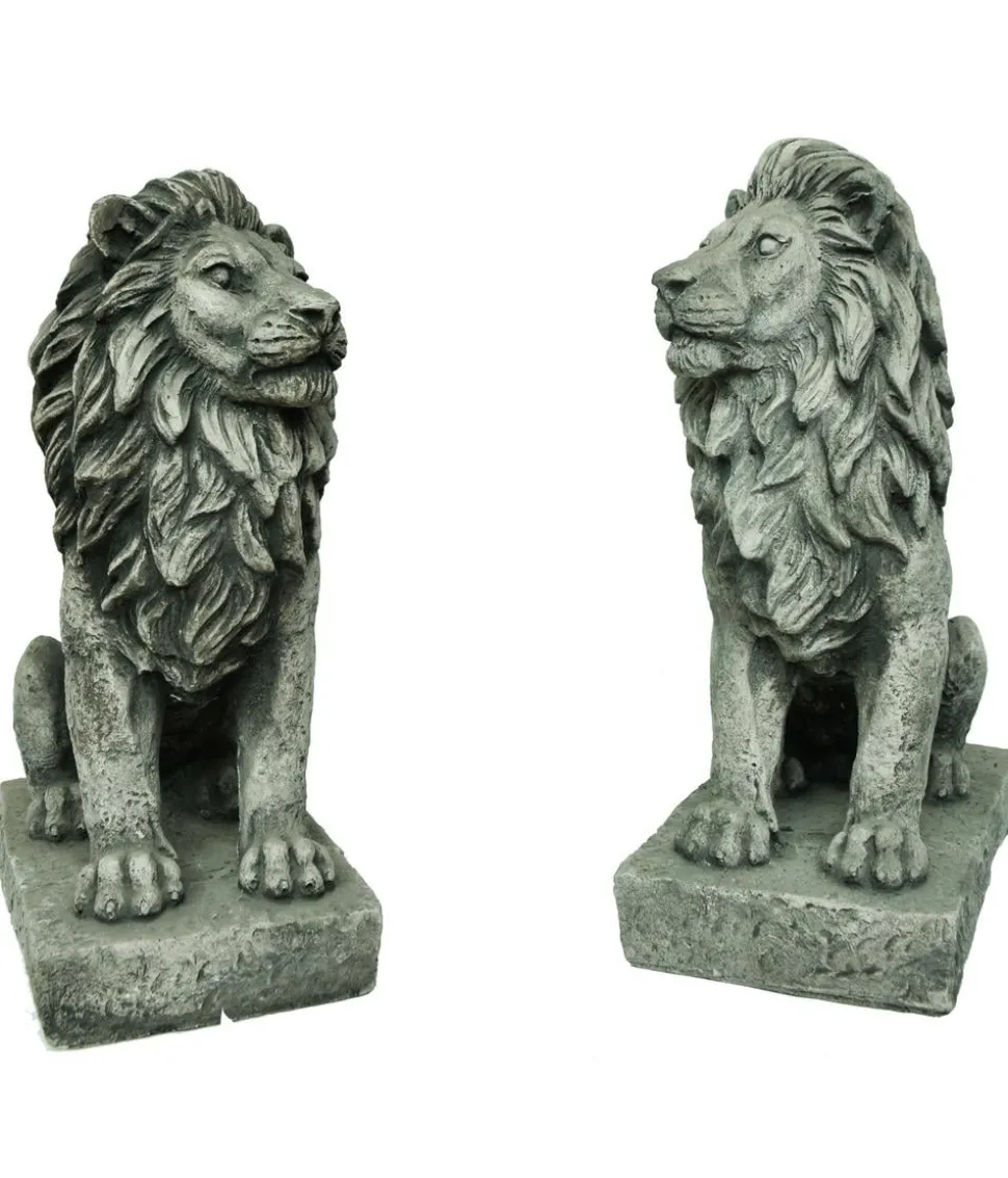 Denscho Stein-Löwe, 35 cm, rechts schauend