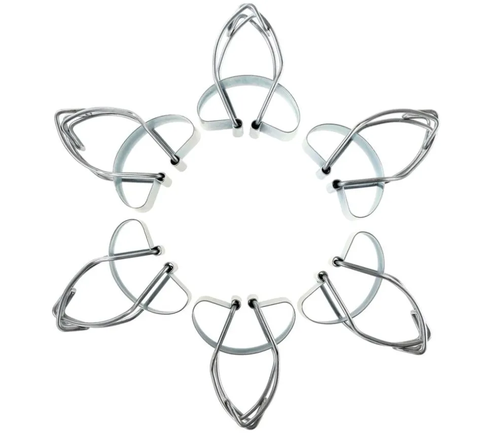 deti Verschlussbügel für Einmachgläser, 6er-Set