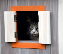 dobar® petlife Katzenhaus Fany Cat, ca. B58/H109/T55 cm