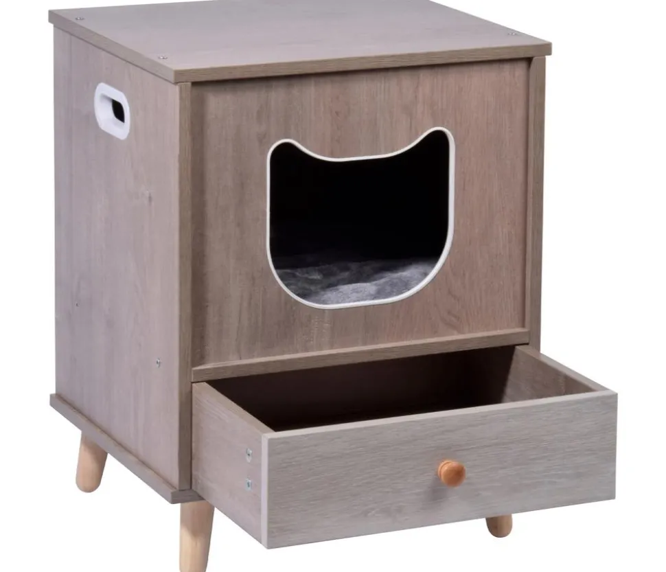 dobar® petlife Katzenschrank Cathy, ca. B45/H48/T40 cm
