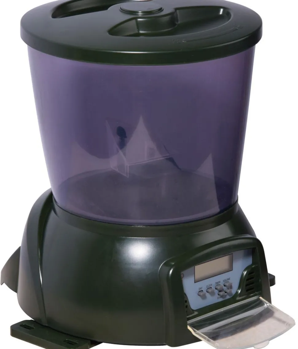 dobar® petlife Teichfischfutterautomat, ca. B22,5/H26,5/T22 cm